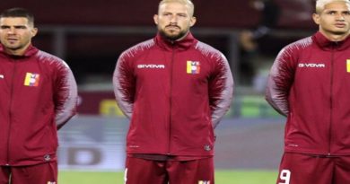 Defensor vinotinto José Manuel Velásquez sufrió rotura total del tendón de Aquiles