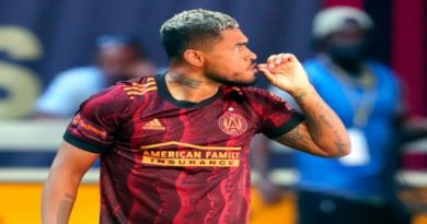 Josef Martínez podría ser baja para el Atlanta United de la MLS por molestias en su pierna