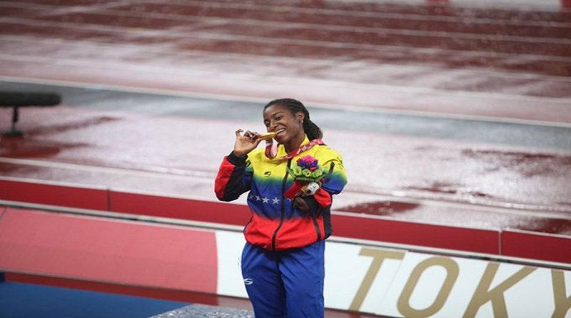 ¡LA REINA DE LA VELOCIDAD! Zuliana Lisbeli Vera se proclama campeona en los 200m T47 al conquistar su segunda medalla de oro en los Juegos Paralímpicos Tokio 2020