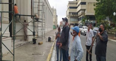 Supervisan labores de refacción y rehabilitación en las instalaciones del Museo de Barquisimeto