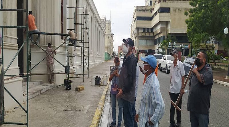 Supervisan labores de refacción y rehabilitación en las instalaciones del Museo de Barquisimeto