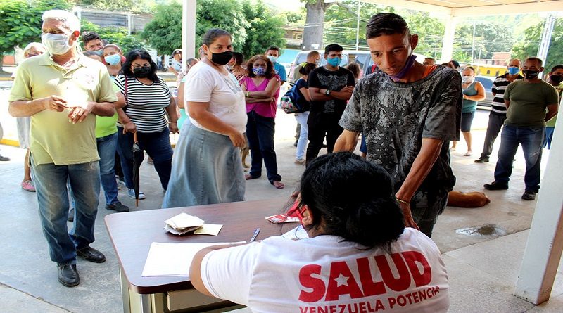 Amplían capacidad de vacunación contra la COVID-19 en municipio Sucre de Aragua