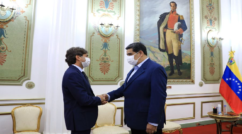Presidente Maduro se reúne con el coordinador humanitario de la ONU Gianluca Rampolla