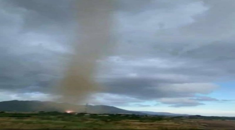 Inameh informa que Evento del Tornado fue atendido por cuerpos de seguridad para verificar las posibles afectaciones y daños en Nueva Esparta