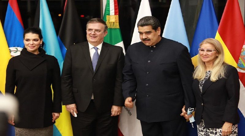 México recibe con honores al presidente Maduro para su participación en VI cumbre de la CELAC