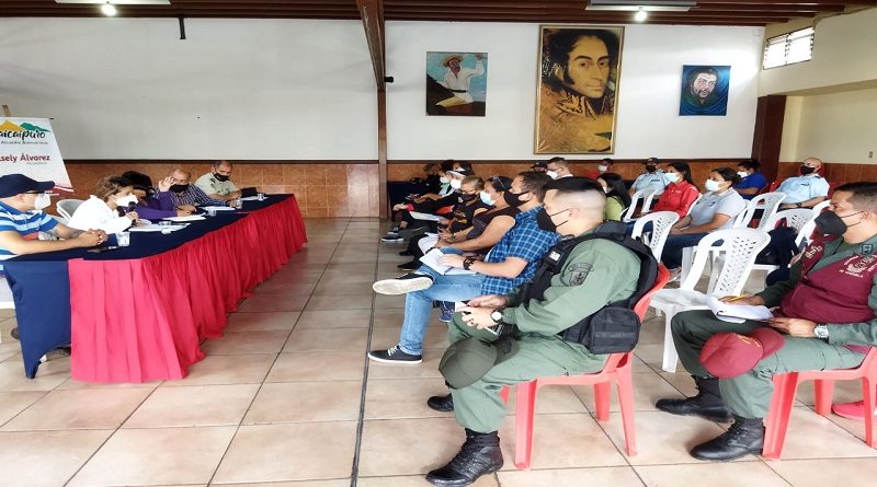 Instalan Estado Mayor de Salud para reforzar políticas públicas en materia de prevención contra la COVID-19 en Los Teques