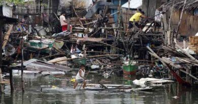 Tifón Conson deja 12 desaparecidos y 12.000 afectados en Filipinas