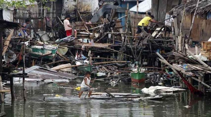 Tifón Conson deja 12 desaparecidos y 12.000 afectados en Filipinas