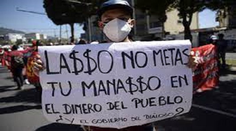 Presidente Guillermo Lasso acuerda con el FMI receta neoliberal para Ecuador