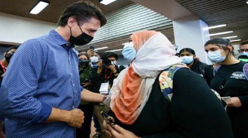 Trudeau fue reelecto como primer ministro de Canadá pero no alcanzó la mayoría en el Parlamento