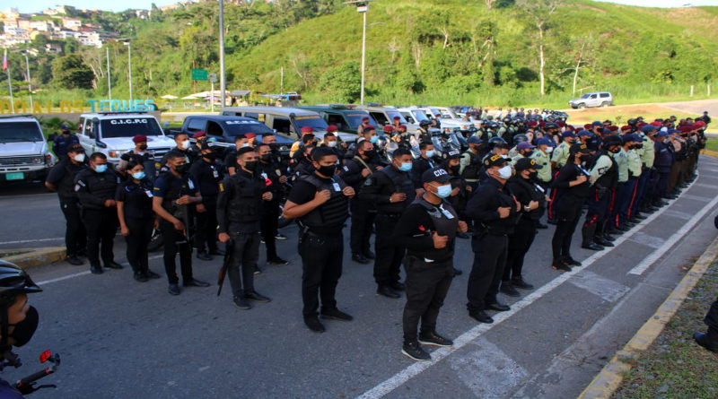 Realizado despliegue de Seguridad Mixto en Los Teques