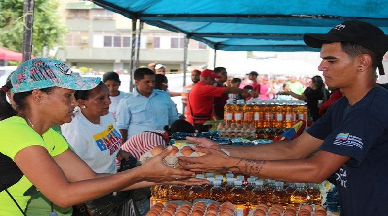 CIUDAD TIUNA: 4 mil familias caraqueñas beneficiadas con más de 20 toneladas de alimentos en Feria del Campo Soberano