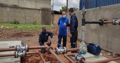 Supervisan los avances de la construcción de la nueva planta de llenado de gas doméstico en Guárico