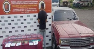 Detienen a un hombre en Portuguesa por contrabando de medicamentos