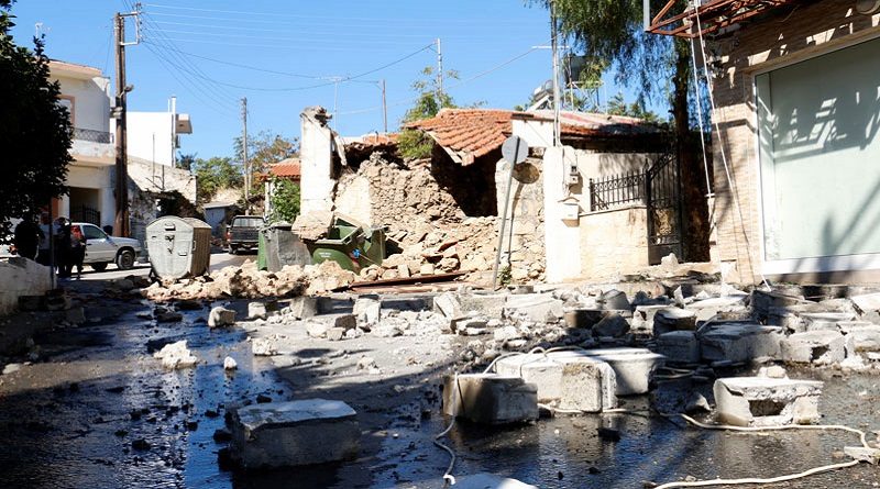Sismo de magnitud 5.8 sacude la isla griega de Creta y deja al menos un muerto y nueve heridos