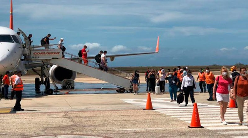 Turistas Rusos llegan al país este jueves 16 de septiembre