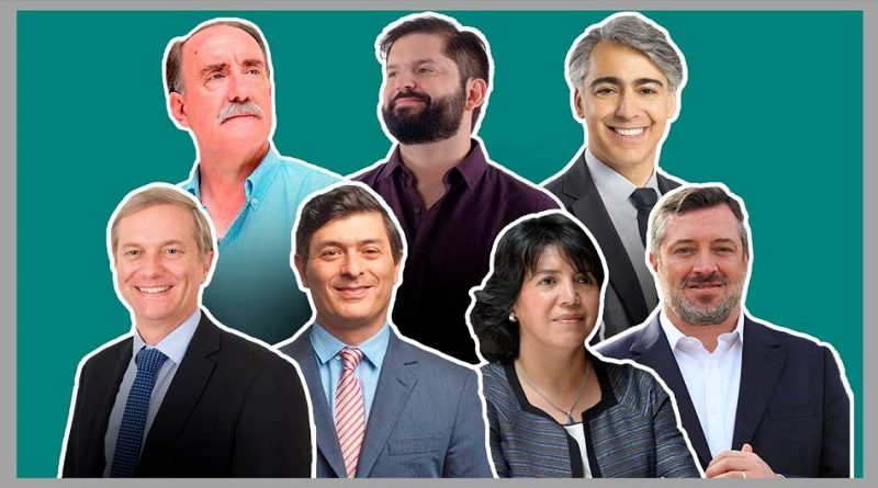 Este miércoles será el primer debate de los aspirantes a la presidencia de Chile