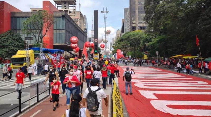 Brasileños volvieron a protestar en las calles con gritos de “Fuera Bolsonaro” por genocidio y corrupción