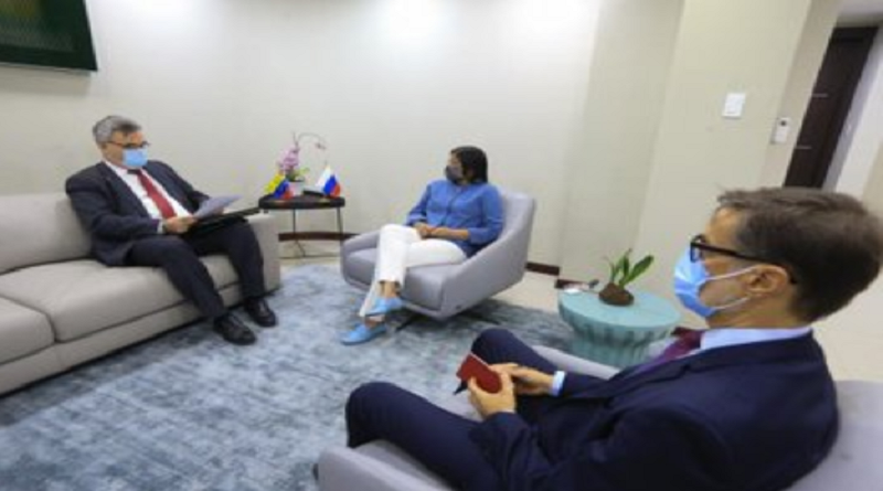 ENCUENTRO EN CARACAS: Embajador de Rusia ratifica suministros de medicamentos e insumos a Venezuela
