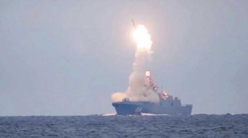 Rusia prueba por primera vez un misil hipersónico desde un submarino nuclear