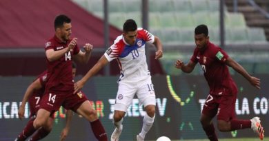 Selección venezolana de fútbol cayó ante Chile 3-0