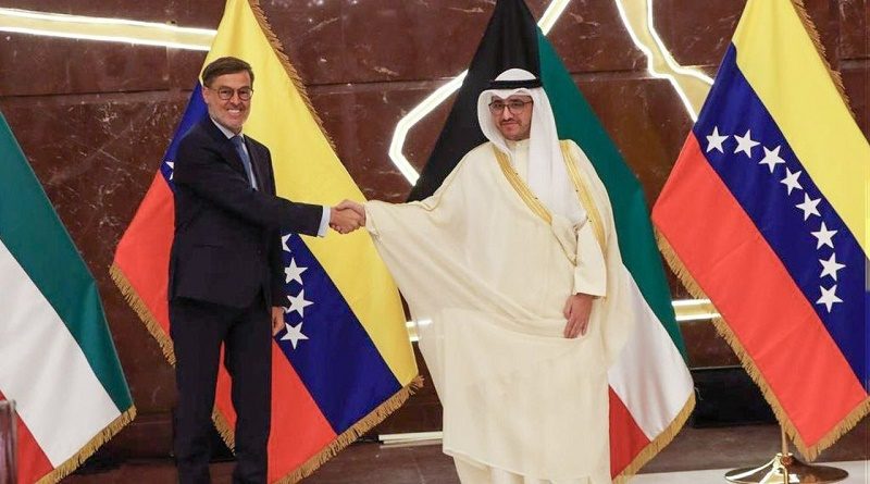 Venezuela y Kuwait estrechan lazos fraternales en beneficio de ambas Naciones