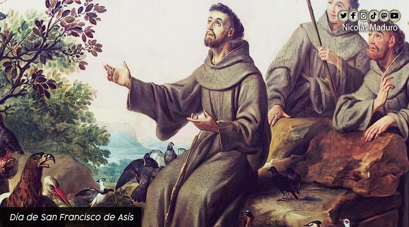 Presidente Nicolás Maduro conmemora el Día de San Francisco de Asís, "Patrono de la Ecología"