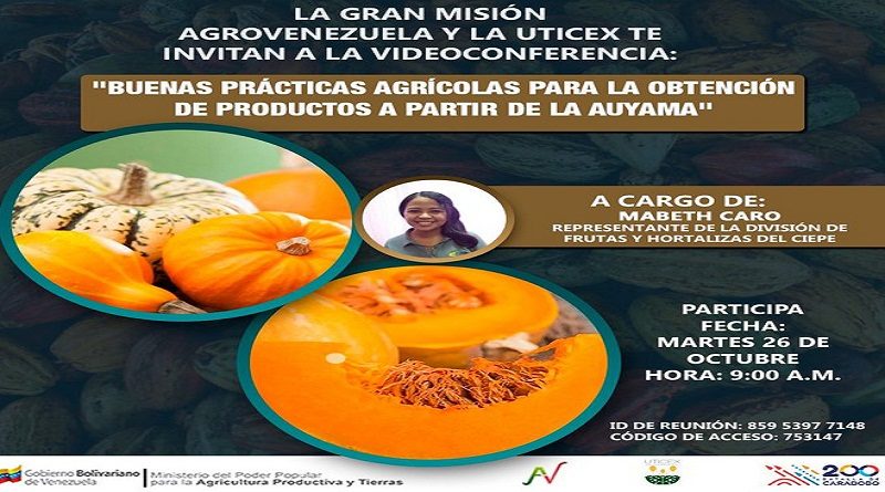 Ciclo de Buenas Prácticas Agrícolas impulsa la producción de la auyama