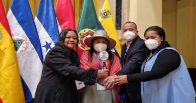 Lideresa Cumanagoto de Venezuela es electa como miembro del Consejo Directivo del FILAC para el periodo 2021-2023