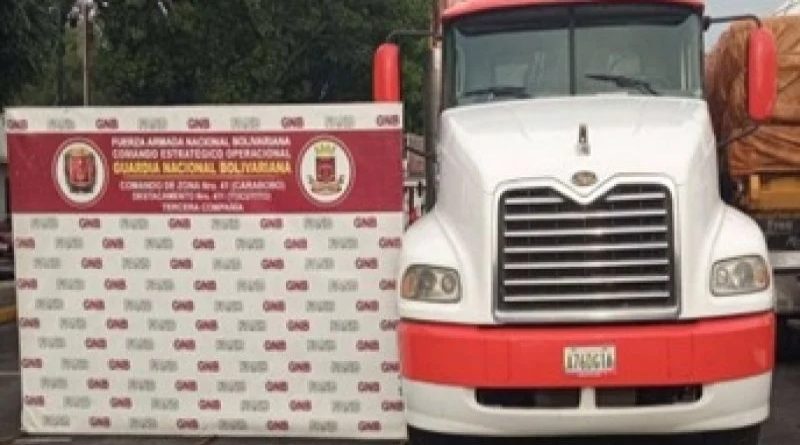 GNB incauta más de 27 mil kilos de material estratégico en varios estados del país