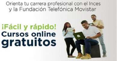 Inces y Telefónica inician inscripciones para cursos gratuitos en línea