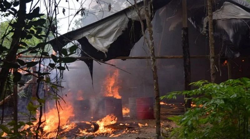 FANB avanza en el despliegue de seguridad para destruir laboratorios de producción de drogas