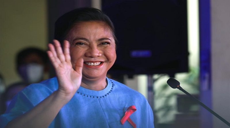 La vicepresidenta Leni Robredo anuncia su candidatura a la presidencia de Filipinas