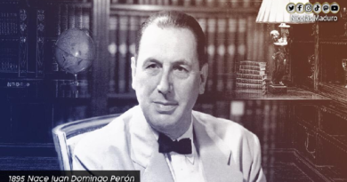 Presidente conmemora los 126 años del natalicio del argentino Juan Domingo Perón