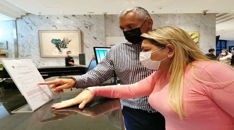 Realizan pruebas del Semáforo de Acceso en hoteles, restaurantes y tiendas del país