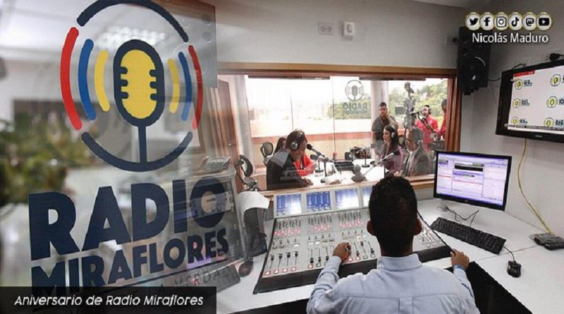 A 5 años de su fundación Radio Miraflores visibiliza los avances del Gobierno Bolivariano