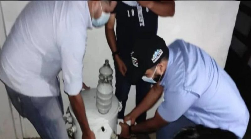 CorpoMérida entrega transformador de 25 KVA para el beneficio de la población de Bailadores