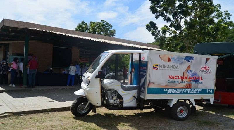 Habilitan puntos móviles de vacunación contra la COVID-19 en red de farmacias en Trujillo