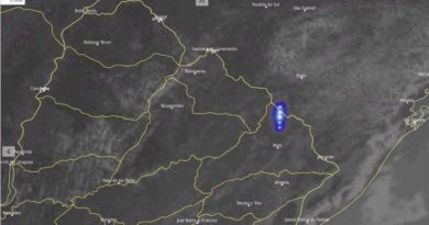Registran el ingreso de “un gran meteoro” entre Uruguay y Brasil