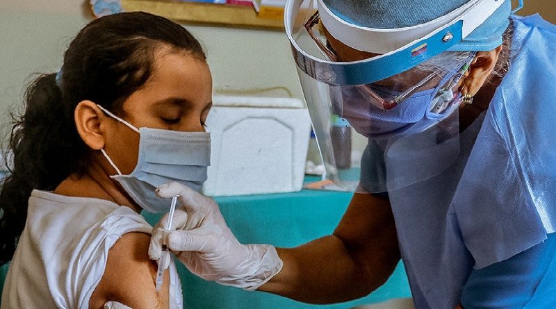 Más de 113mil jóvenes mayores de 12 años son vacunados contra la Covid-19 en Caracas