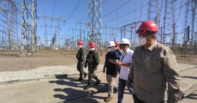 Supervisan labores de fortalecimiento para la generación eléctrica en Guri