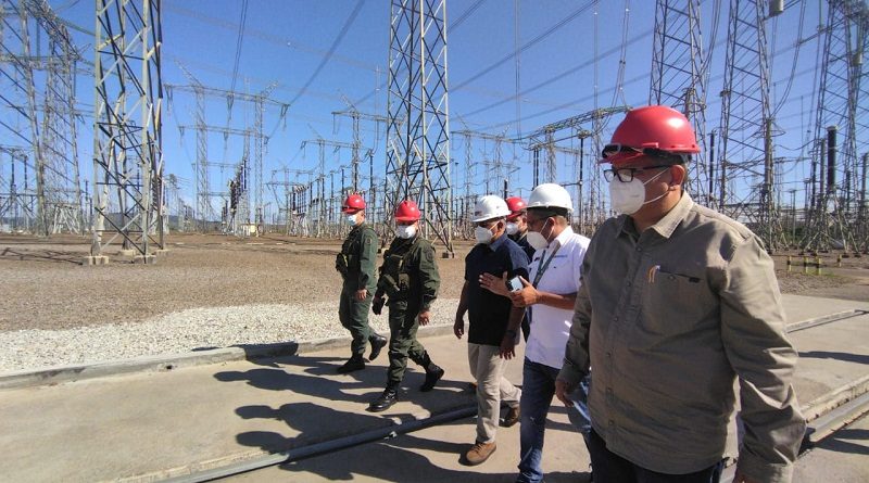 Supervisan labores de fortalecimiento para la generación eléctrica en Guri