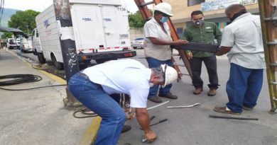 Cantv ejecuta labores para reconectar a 1.500 suscriptores en Naguanagua