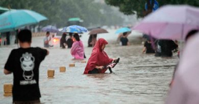 Fuertes lluvias en norte de China dejan 5 muertos y más de 50.000 evacuados