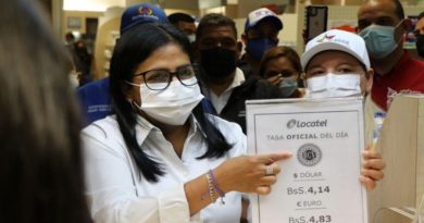 Vicepdta. Ejecutiva inspecciona comercios: Precios deben marcarse en bolívares con Nueva Expresión Monetaria y no con tasa especulativa e inexistente del dólar criminal