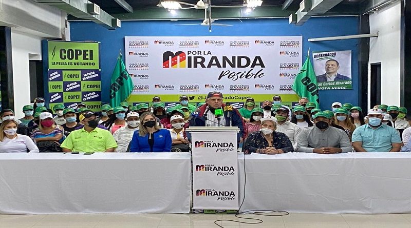 Enrique Mendoza llama a todos los venezolanos y venezolanas a votar el próximo 21-NOV