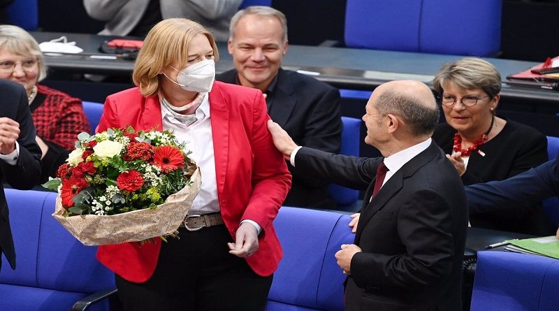 La socialdemócrata Bärbel Bas es elegida presidenta del Bundestag