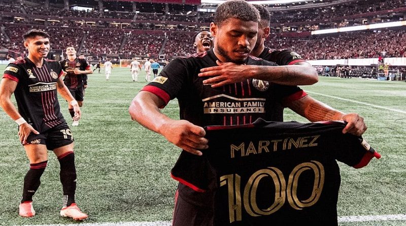 Josef Matínez anotó su gol número 100 con el Atlanta United