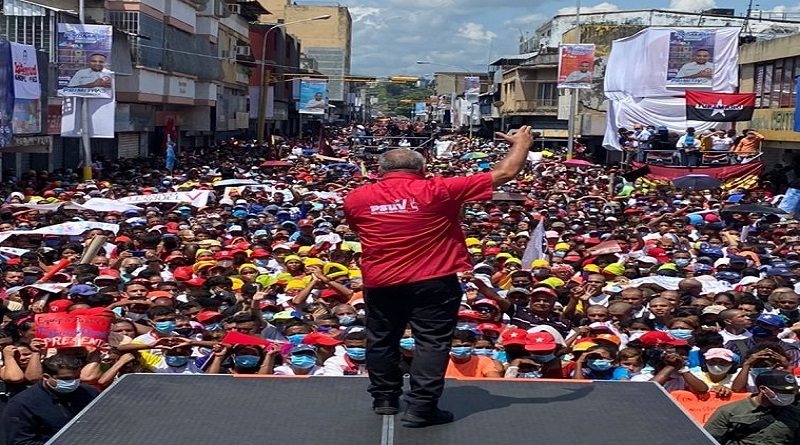 Con Marea Roja en la calle | PSUV juramenta Comando de Campaña "Aristóbulo Istúriz" en Apure y Portuguesa rumbo al 21N