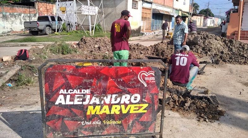 2 mil 480 familias valencianas son beneficiadas con reparaciones de tubería para agua potable